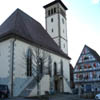 Evangelische Kirche mit altem Rathaus